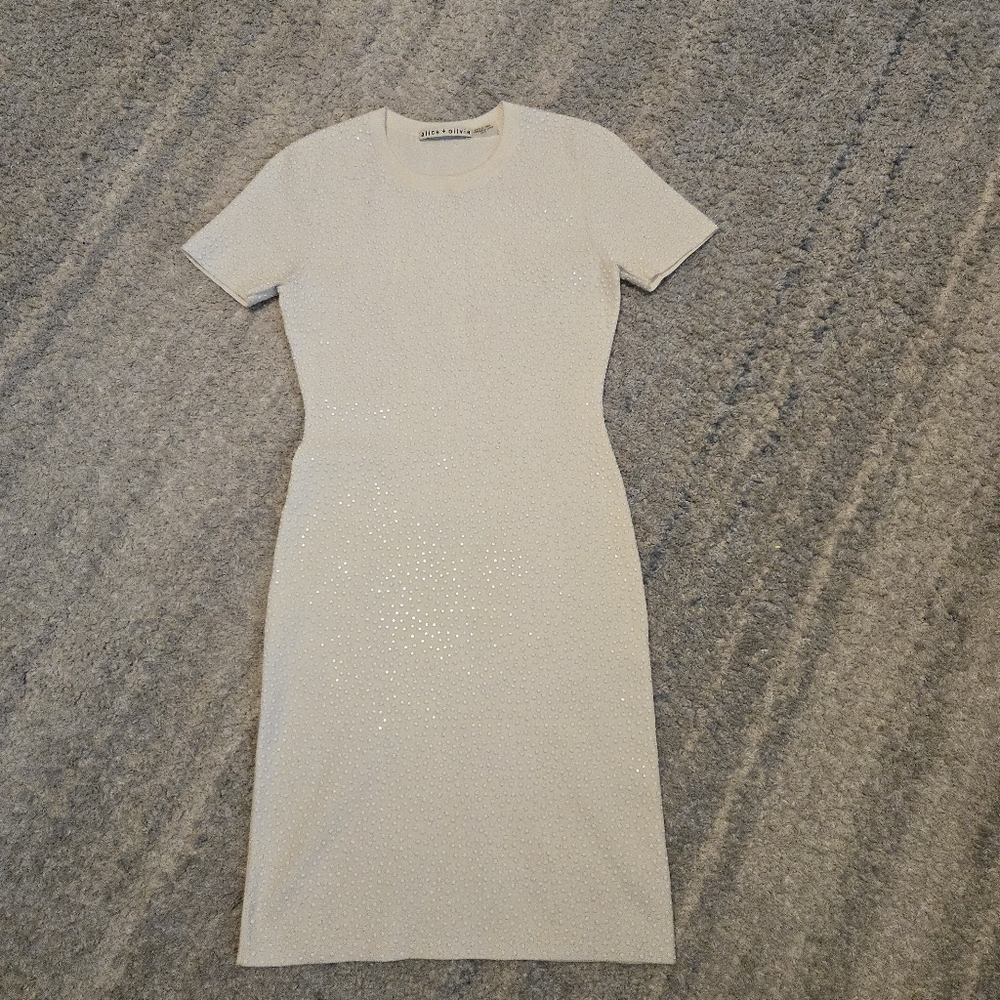 ALICE + OLIVIA Studded  Dress. Size XS Small